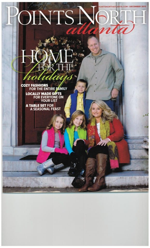 The Lee Family Featured in Points North Atlanta Magazine!