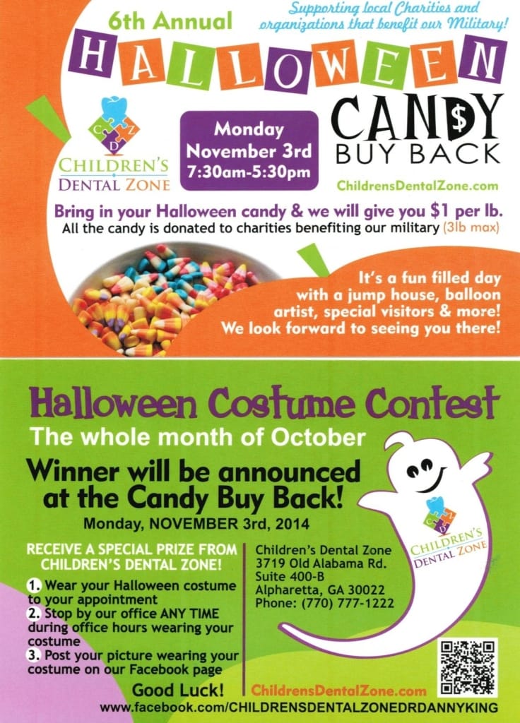 Halloween Candy Buy Back 2014