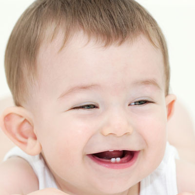 Smiling baby